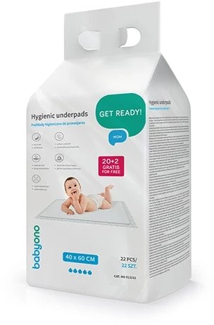Podkład higieniczny do przewijania 40x60 cm 22 szt. 513/22