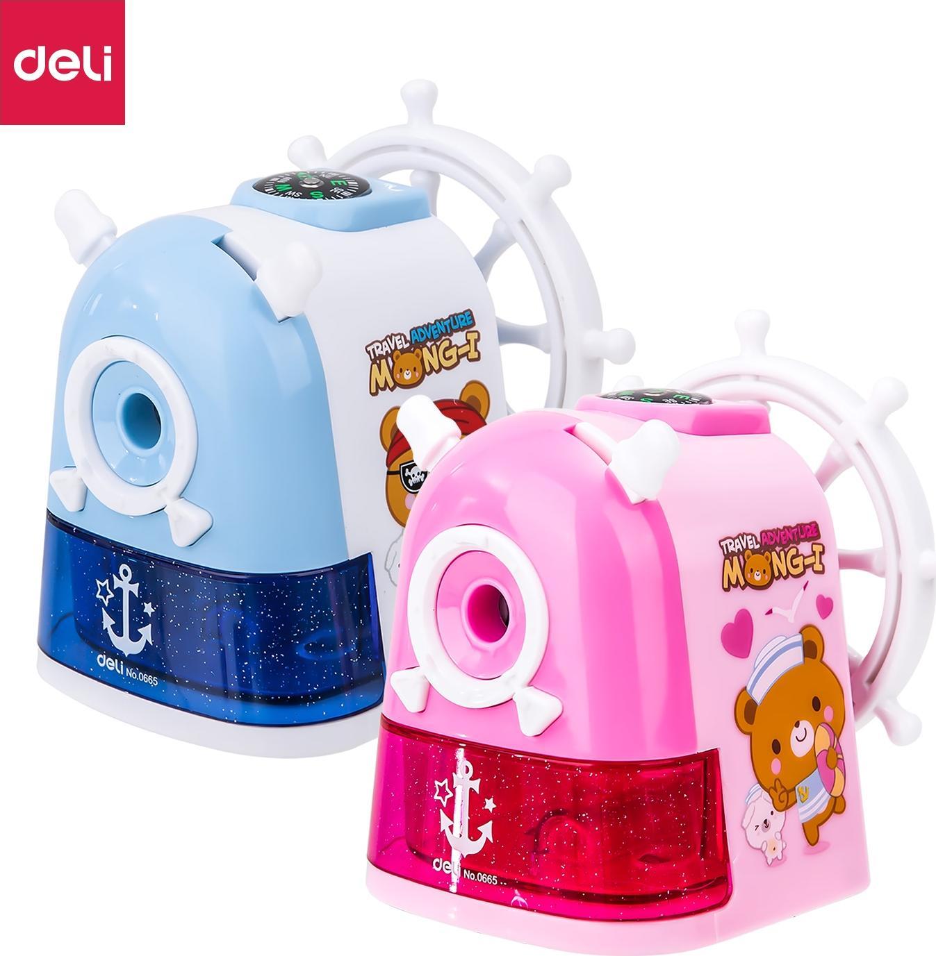 Deli TEMPERÓWKA DELI 0665 RĘCZNA NA KORBKĘ MIX KOLORÓW SERIA BOATS