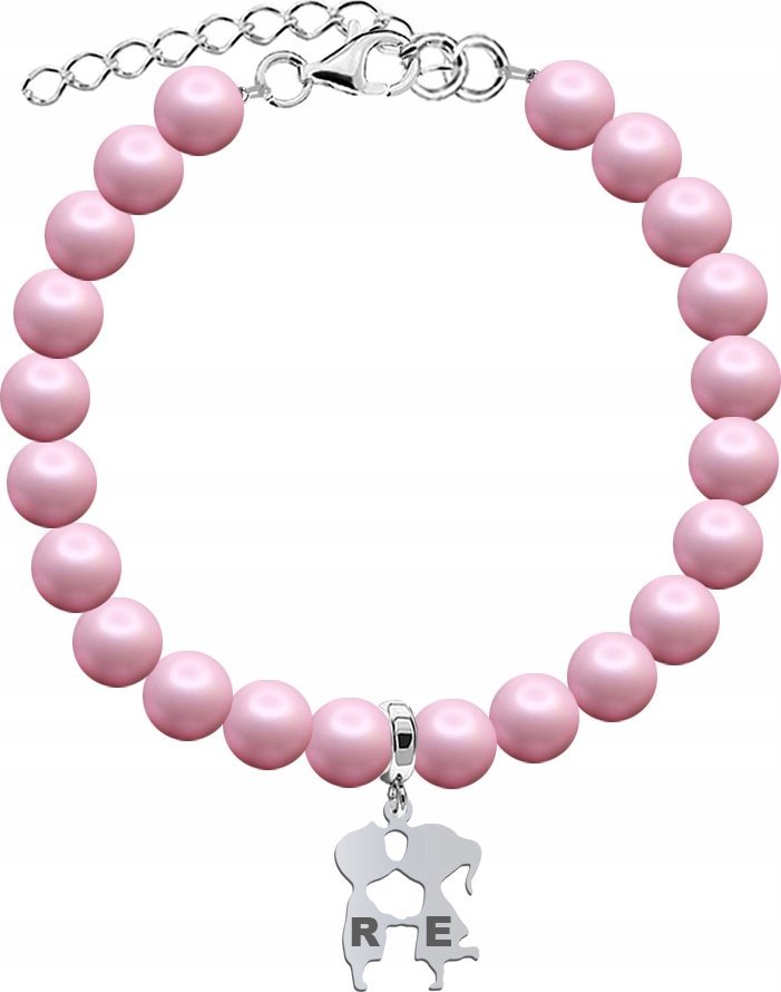 Radziszewska Jewellery Bransoletka z Pereł Prezent Srebro 925 Dzień Kobiet Grawer Życzenia
