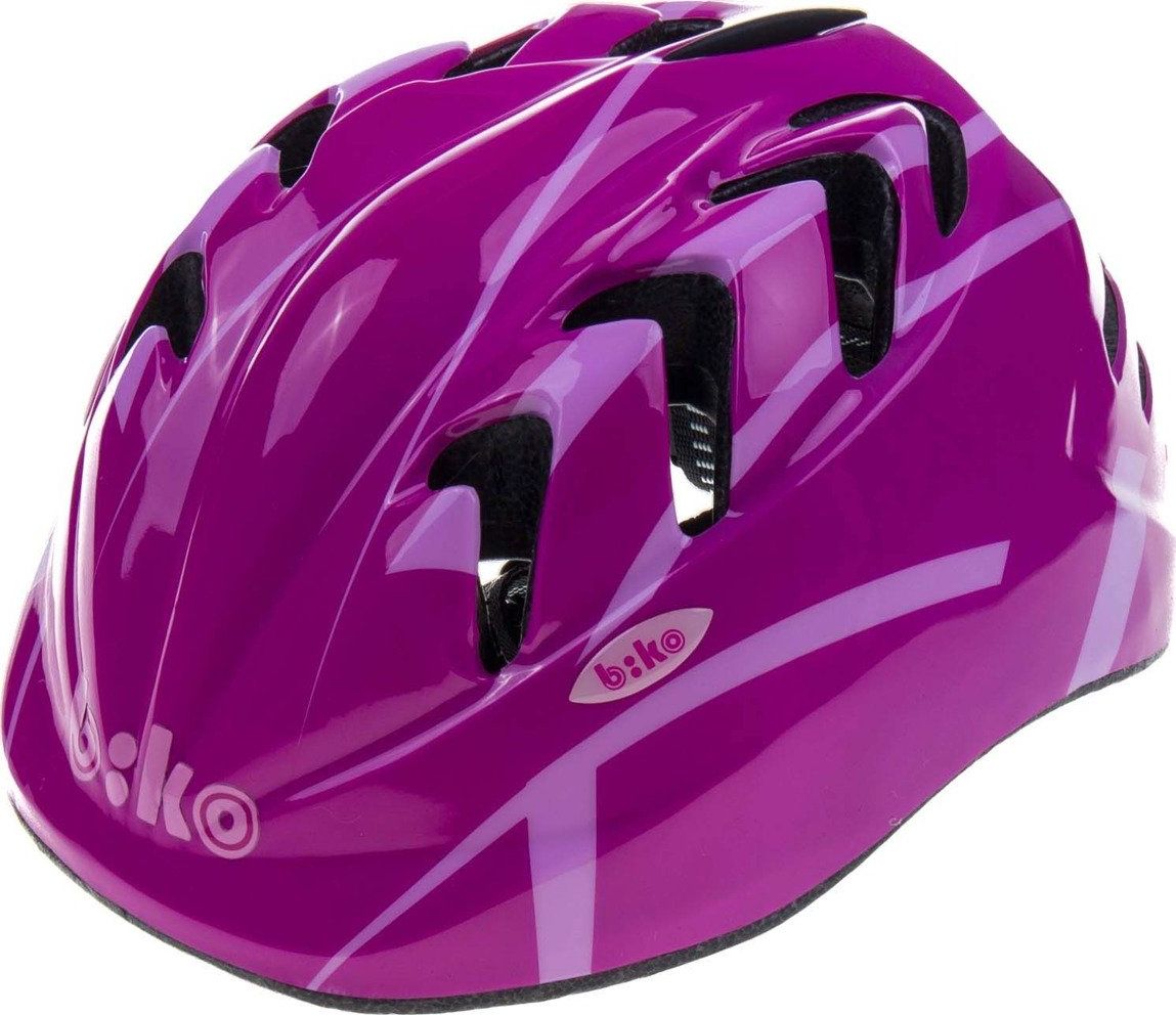 Biko Kask KID PRO różowy ciemny 48-52 cm (HM-BI203-1)