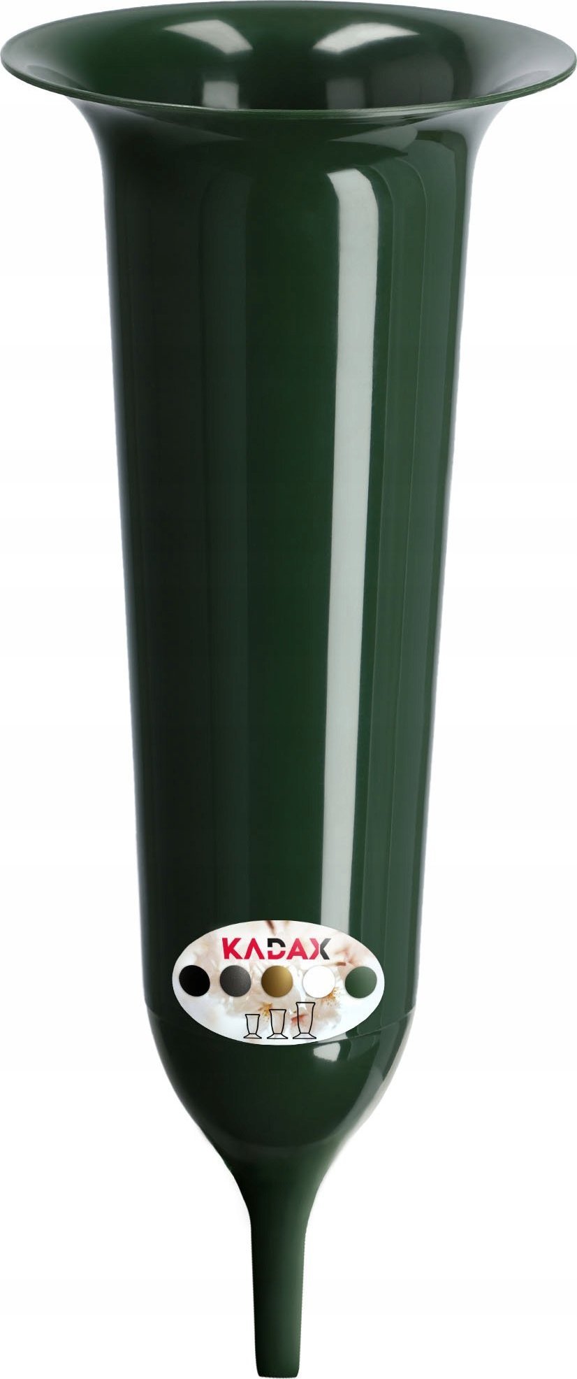 Kadax Flakon Na cmentarz Wbijany Nagrobek Zielony 31cm