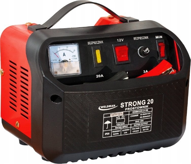 Weldman PROSTOWNIK WELDMAN STRONG 20 6V/12V LCD