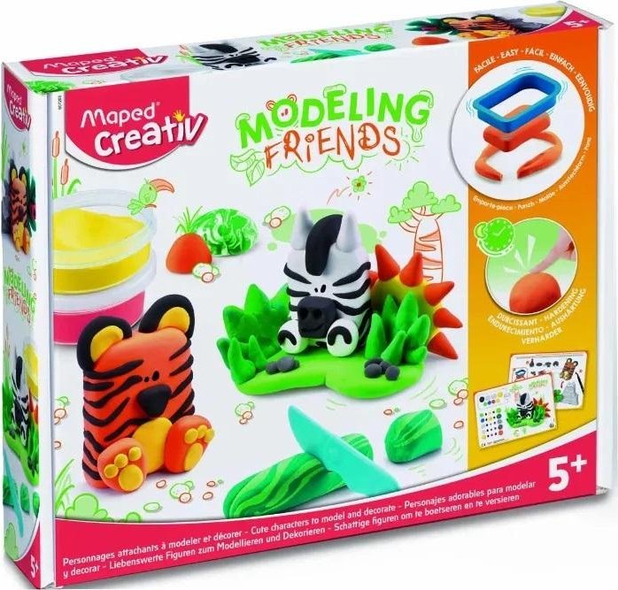 Maped *****CREATIV masa plast Friends dzikie zwie 907205