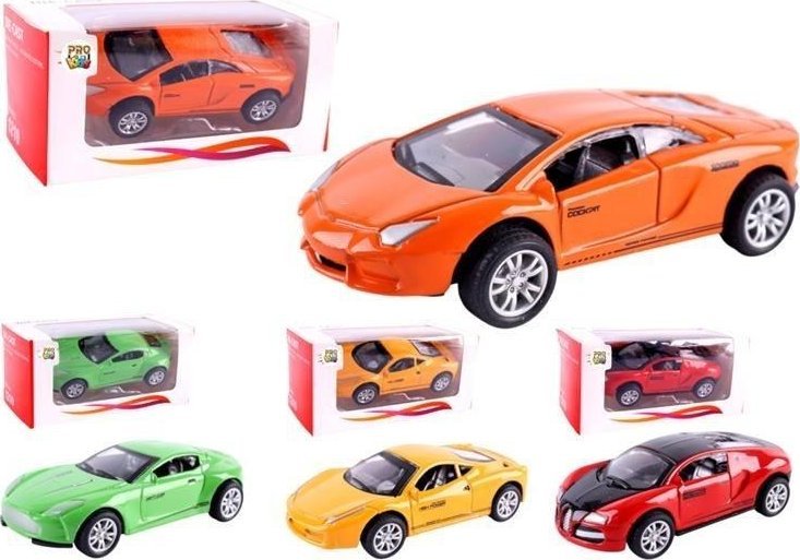 Pro Kids Samochód sportowy metalowy mix