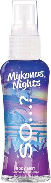 SO...? Escapes! Perfumowana Mgiełka do ciała Mykonos Nights 50 ml