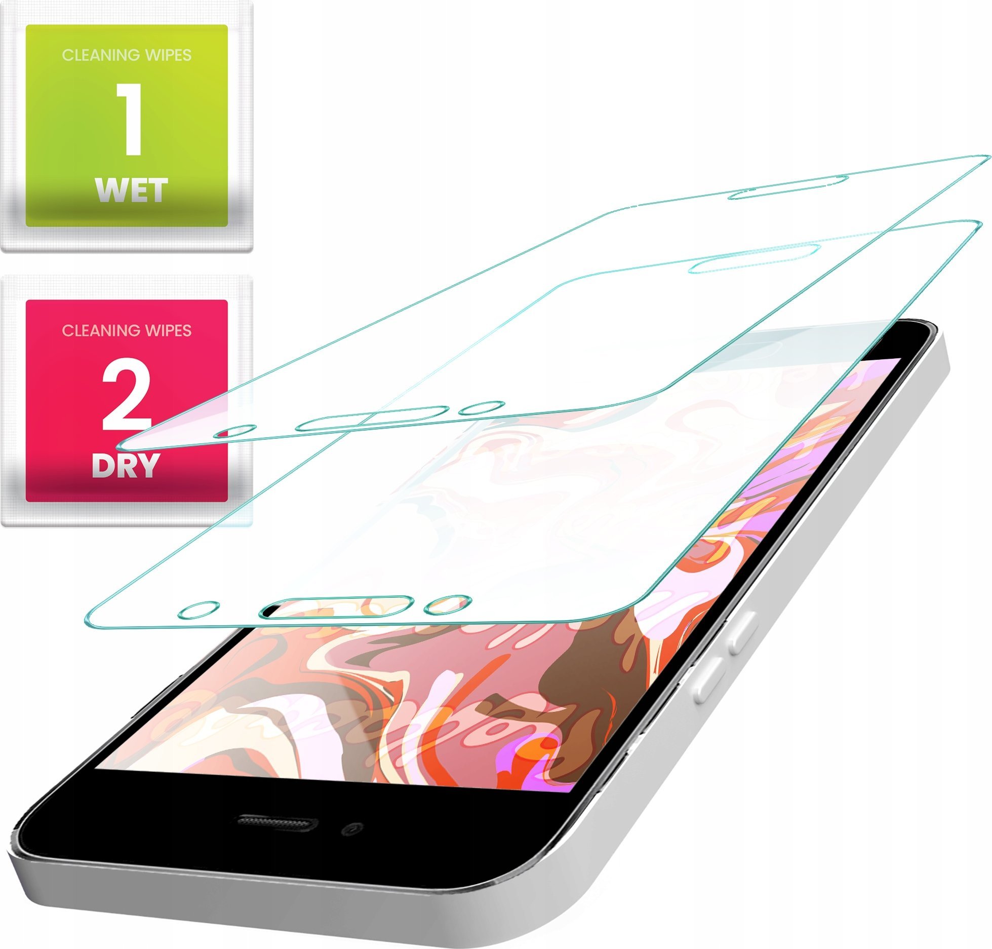 Hello Case 2-PAK Szkło Hartowane do Samsung Galaxy A3 2016 (szybka 9H, płaskie 2.5D)