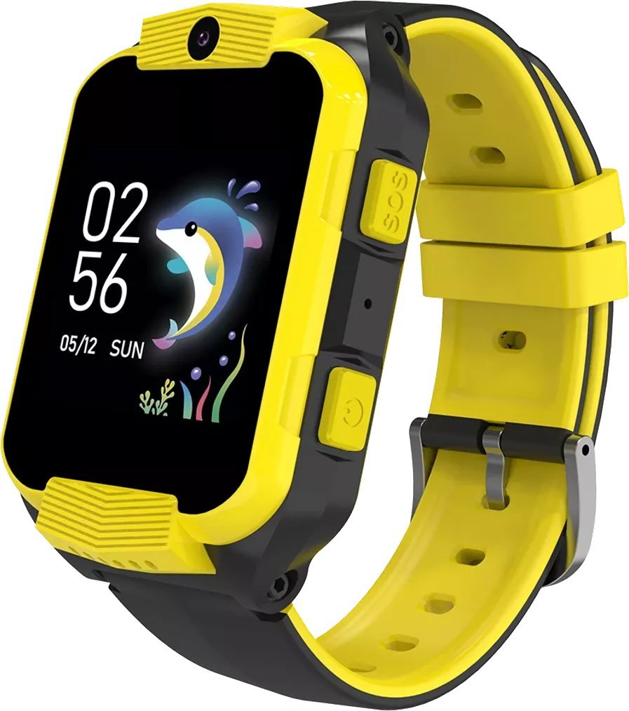 Smartwatch Canyon KW-41 Czarno-żółty (CNE-KW41YB)
