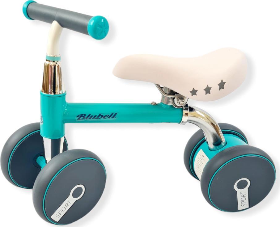 BLUBELL Rowerek biegowy Blubell 1001 Stalowy na roczek Miętowy