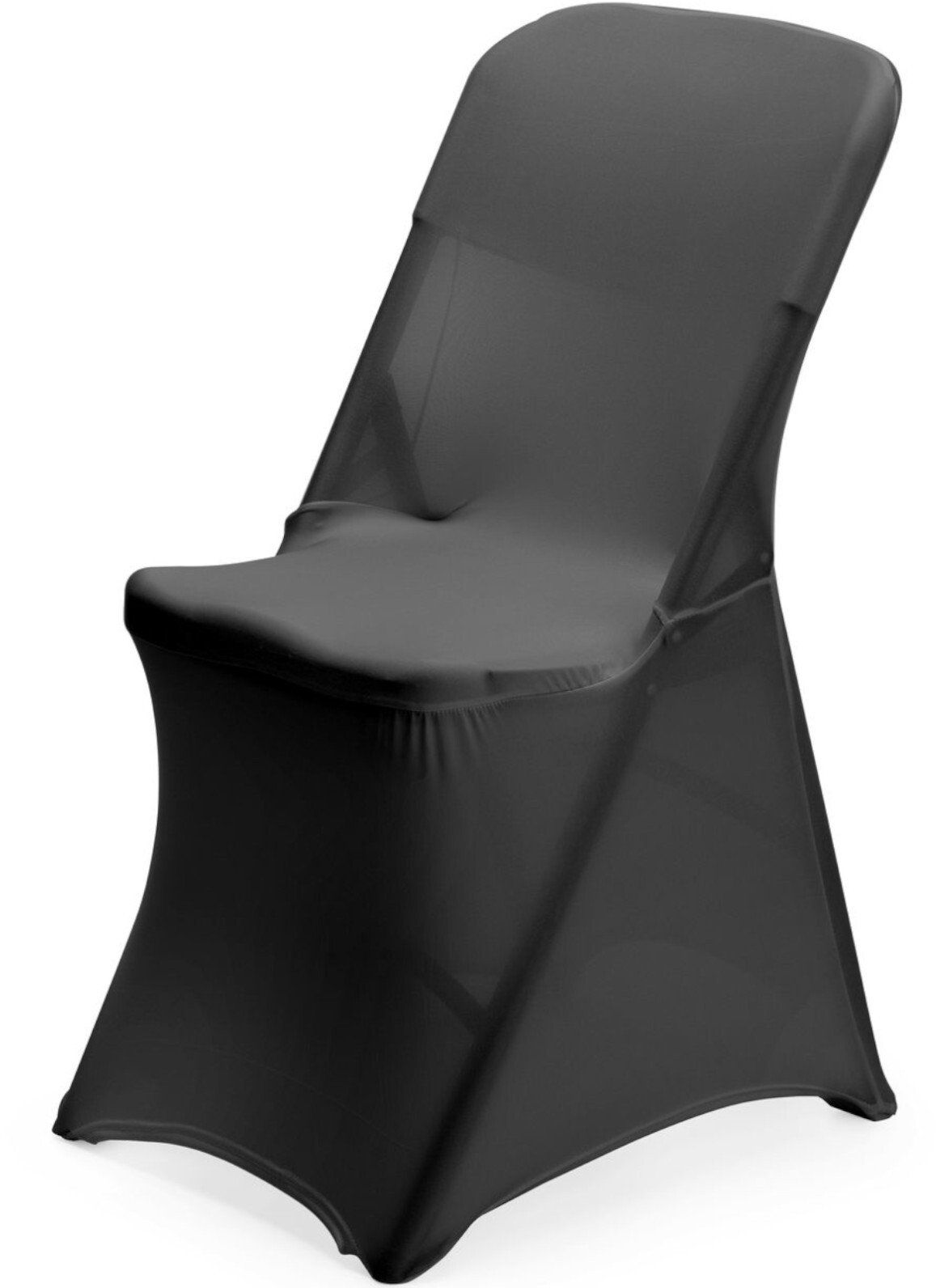 Hendi Pokrowiec na krzesło cateringowe bez prasowania - czarny