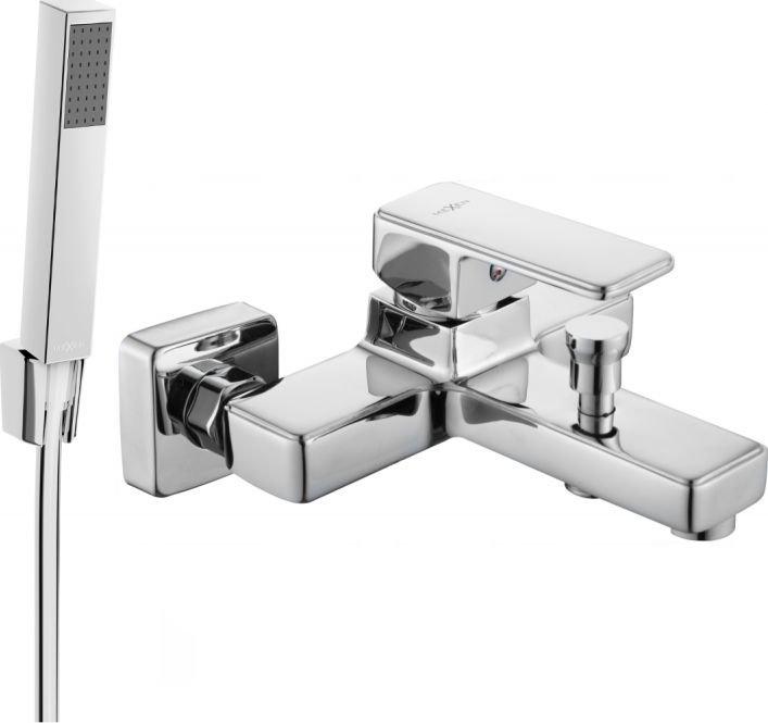 Mexen Mexen Cetus R77 bateria wannowa z zestawem prysznicowym, chrom - 74433R77-00