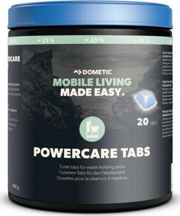 Dometic Tabletki do toalety przenośnej Dometic PowerCare 20 szt Uniwersalny