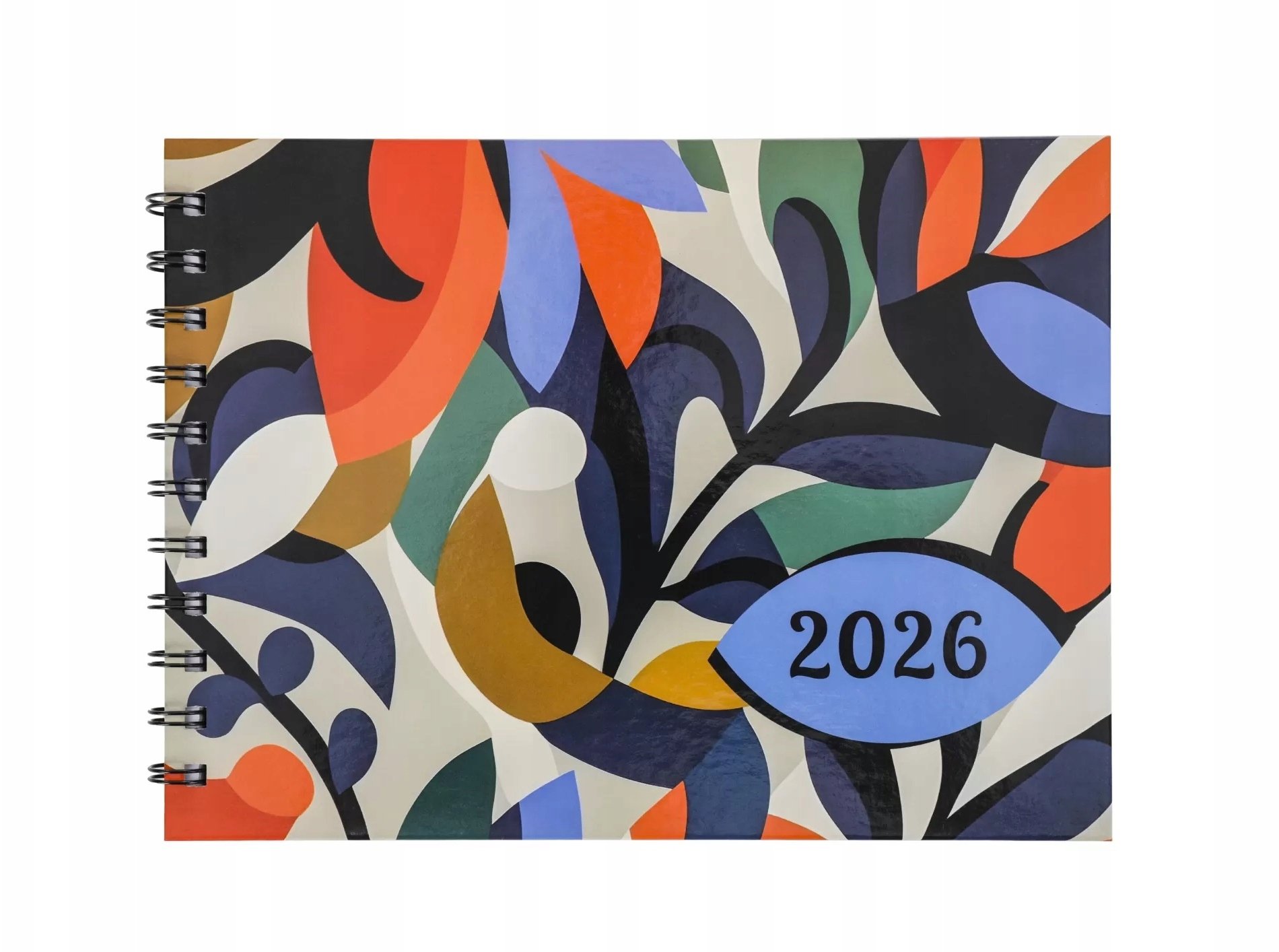 Terminarz notes 2026 tygod. A5 na spirali MIX