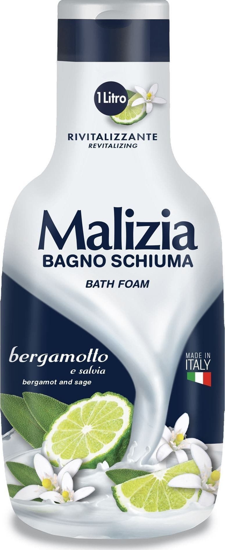 T MALIZIA PŁYN do kąpieli 1000ml Bergamot /12/&