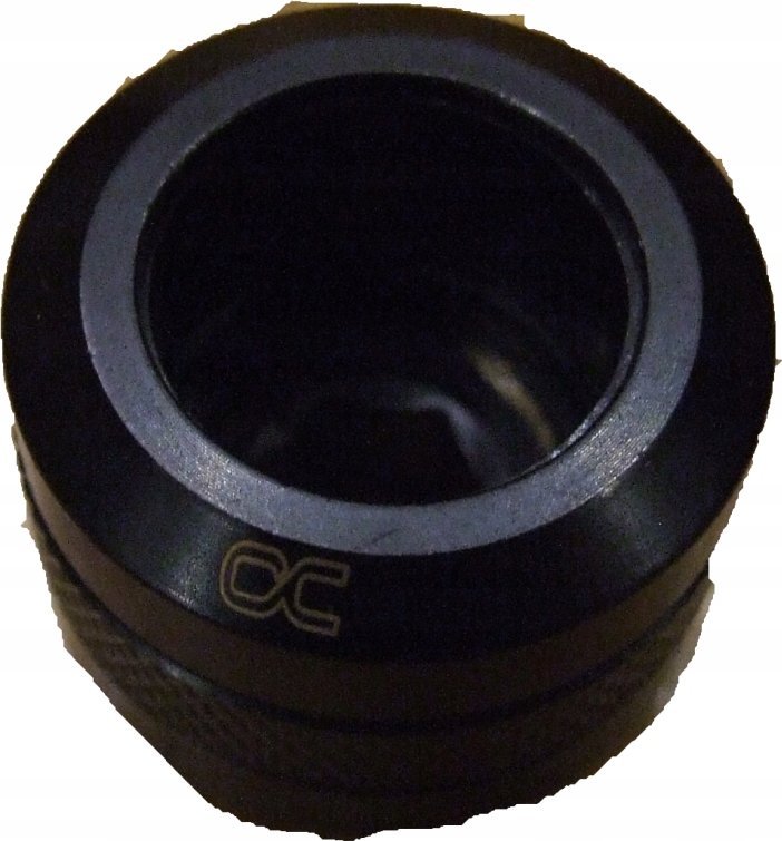 Alphacool Alphacool Eiszapfen Pro Anschluss 16mm Hardtube Fitting G1/4 - schwarz