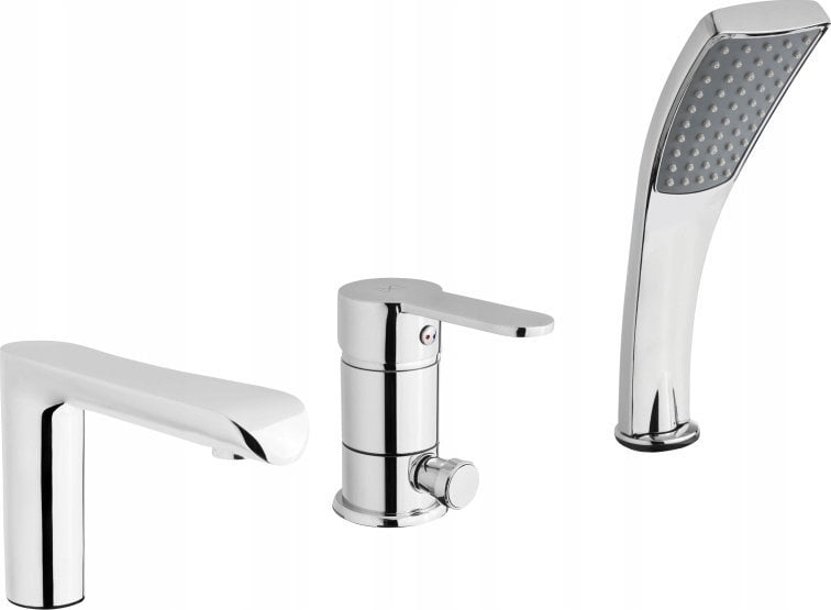 Bateria wannowa Sourcing 3- HOLE BATH TUB MIXER SIROS CHROME