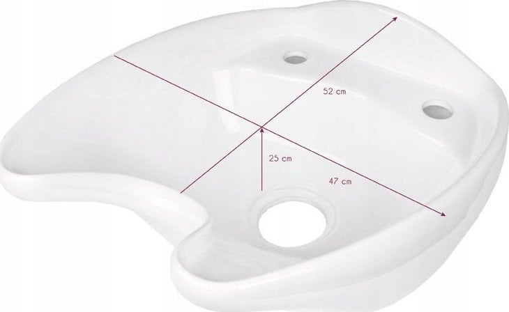 Activeshop Misa do myjni Gabbiano biała