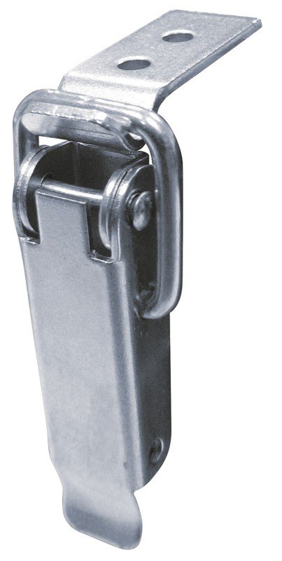 Zamknięcie do skrzyń ocynkowane 55x13mm z hakiem typu D 1szt.