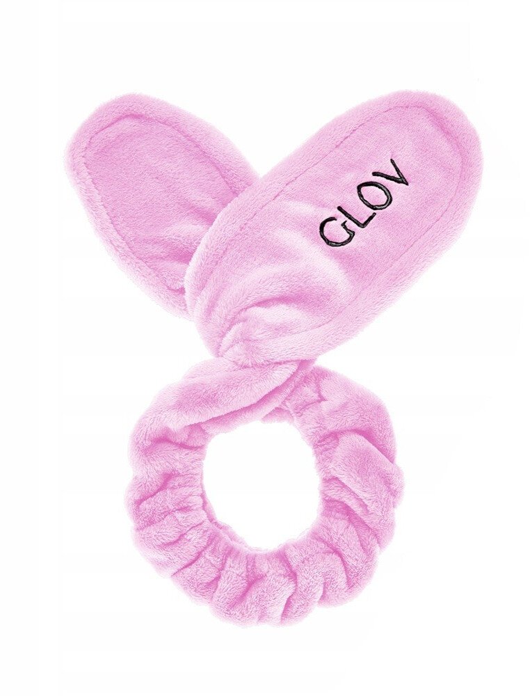 Glov Bunny Ears opaska do włosów 2w1 Pink