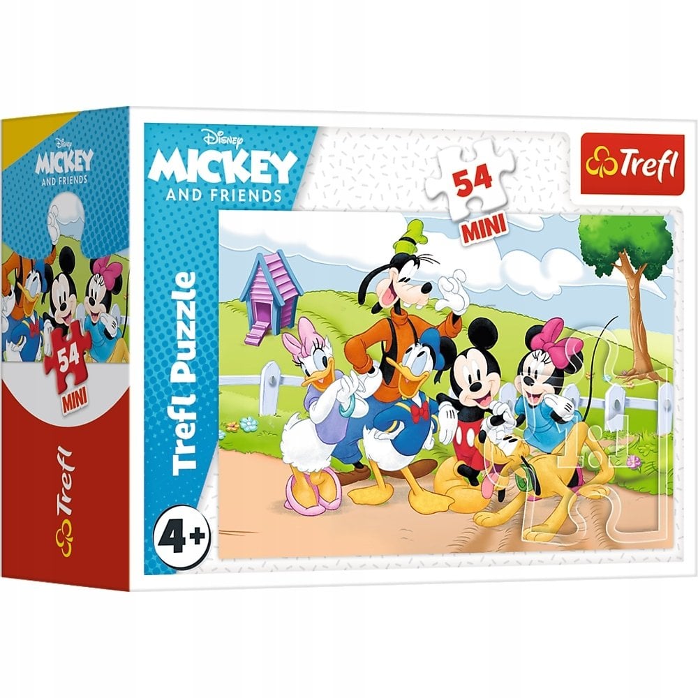 PUZZLE 54EL TREFL 19801 MINI ZWAR PRZYGO MIKI240