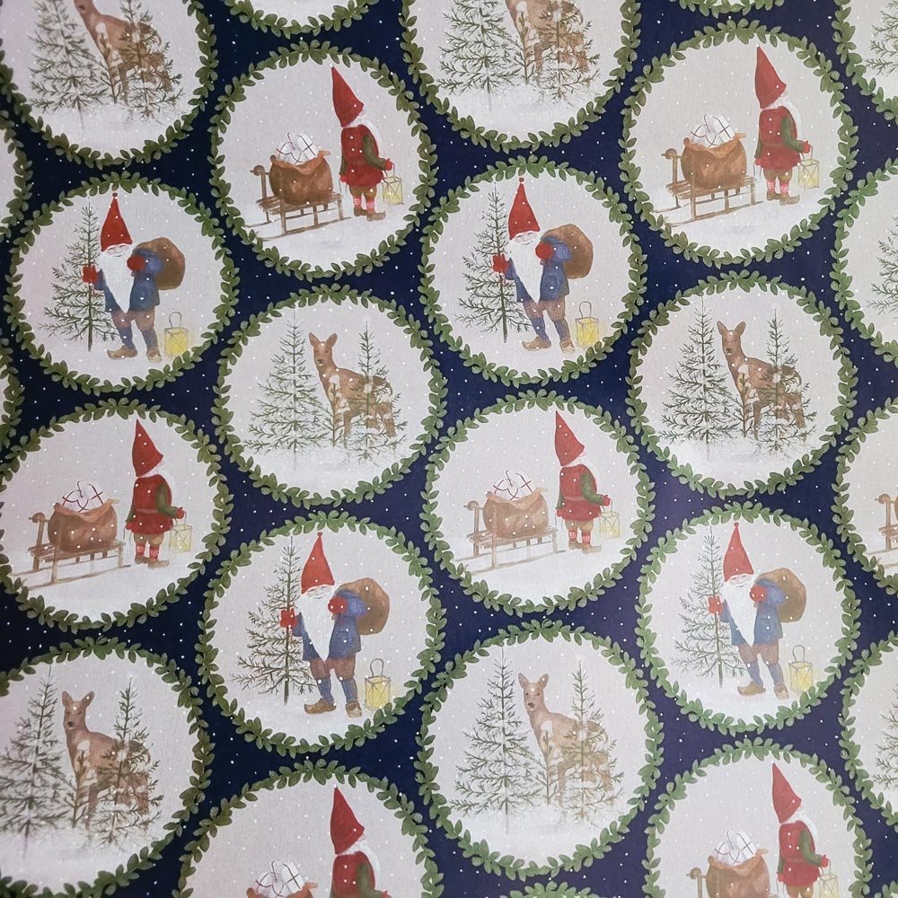 Fastima Papier świąteczny do pakowania kolorowy 70cmx2m 140m70