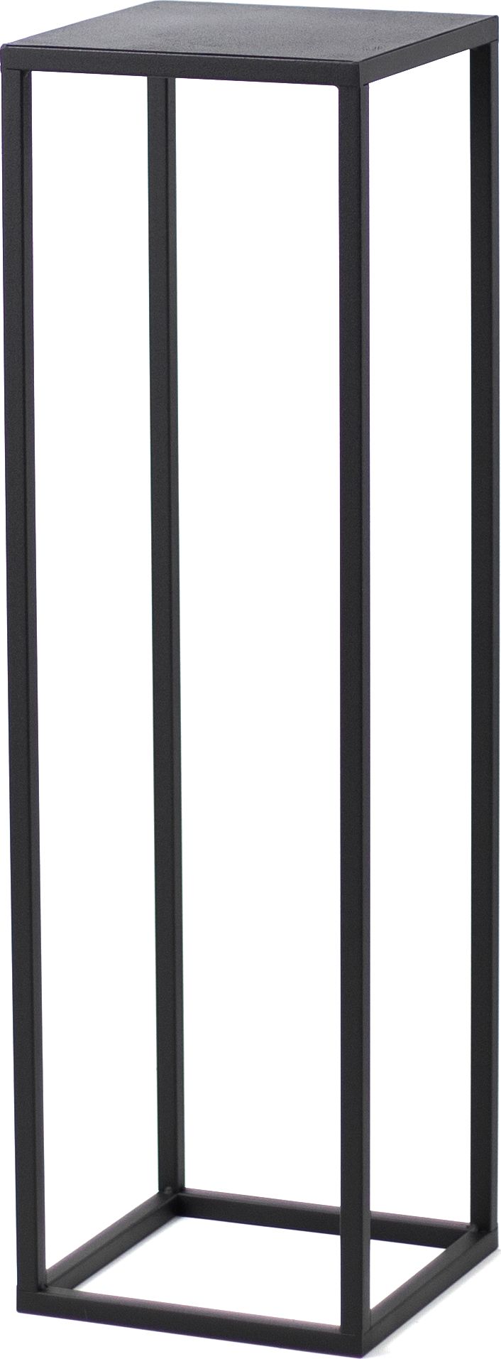 Jakpoldesign Kwietnik Metalowy Stojak METALLO 80cm czarny LOFT KWL-171