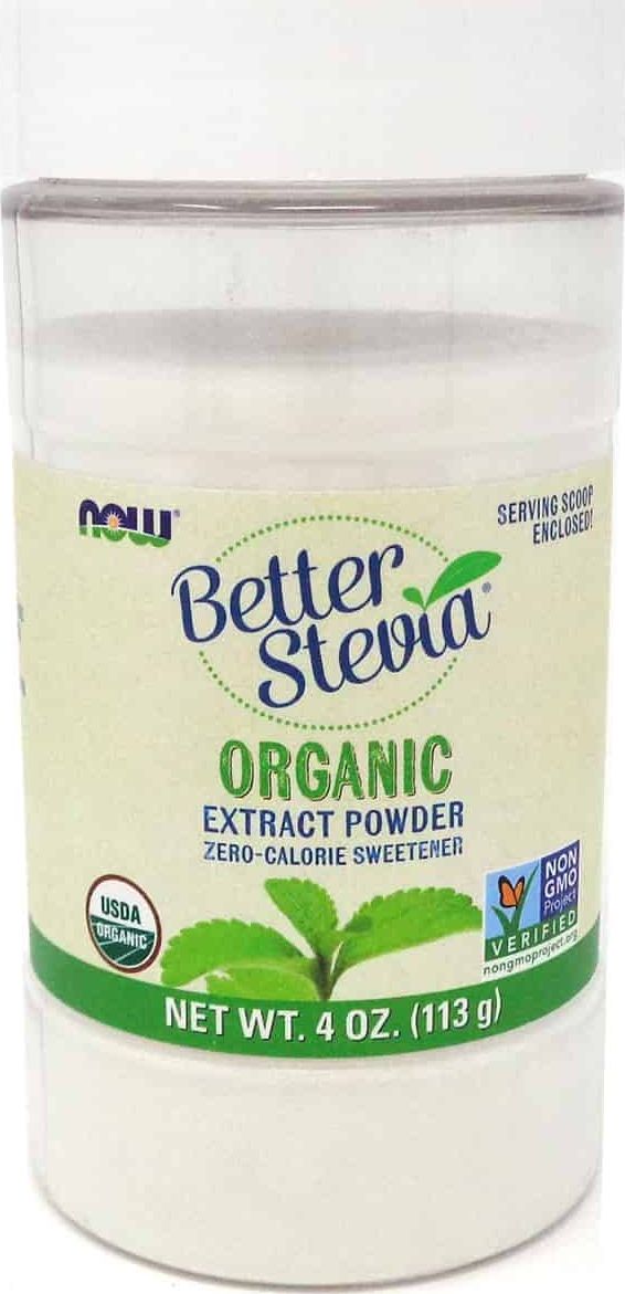 NOW Foods NOW Foods - Better Stevia, Organic, Proszek, 113 g