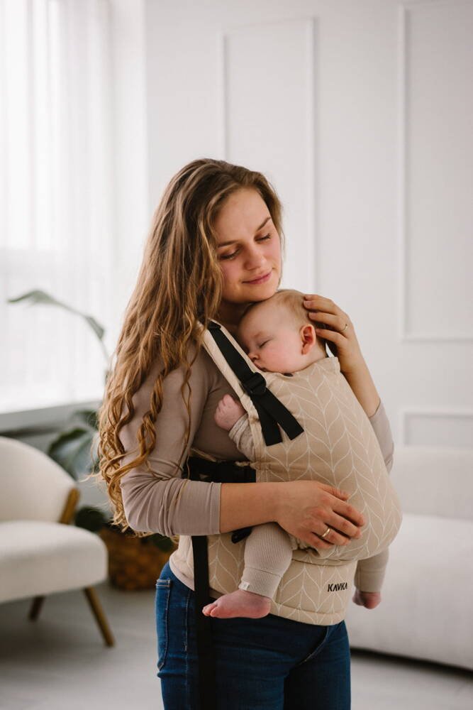 Kavka Nosidło Kavka MultiAge Magnetic:Vanilla Braid 2024 Regulowane