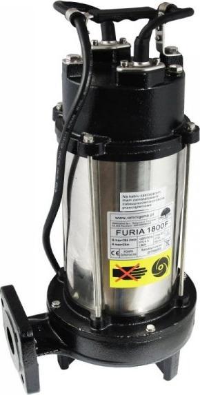 Omnigena Pompa zatapialna WQ 1800 FURIA z rozdrabniaczem