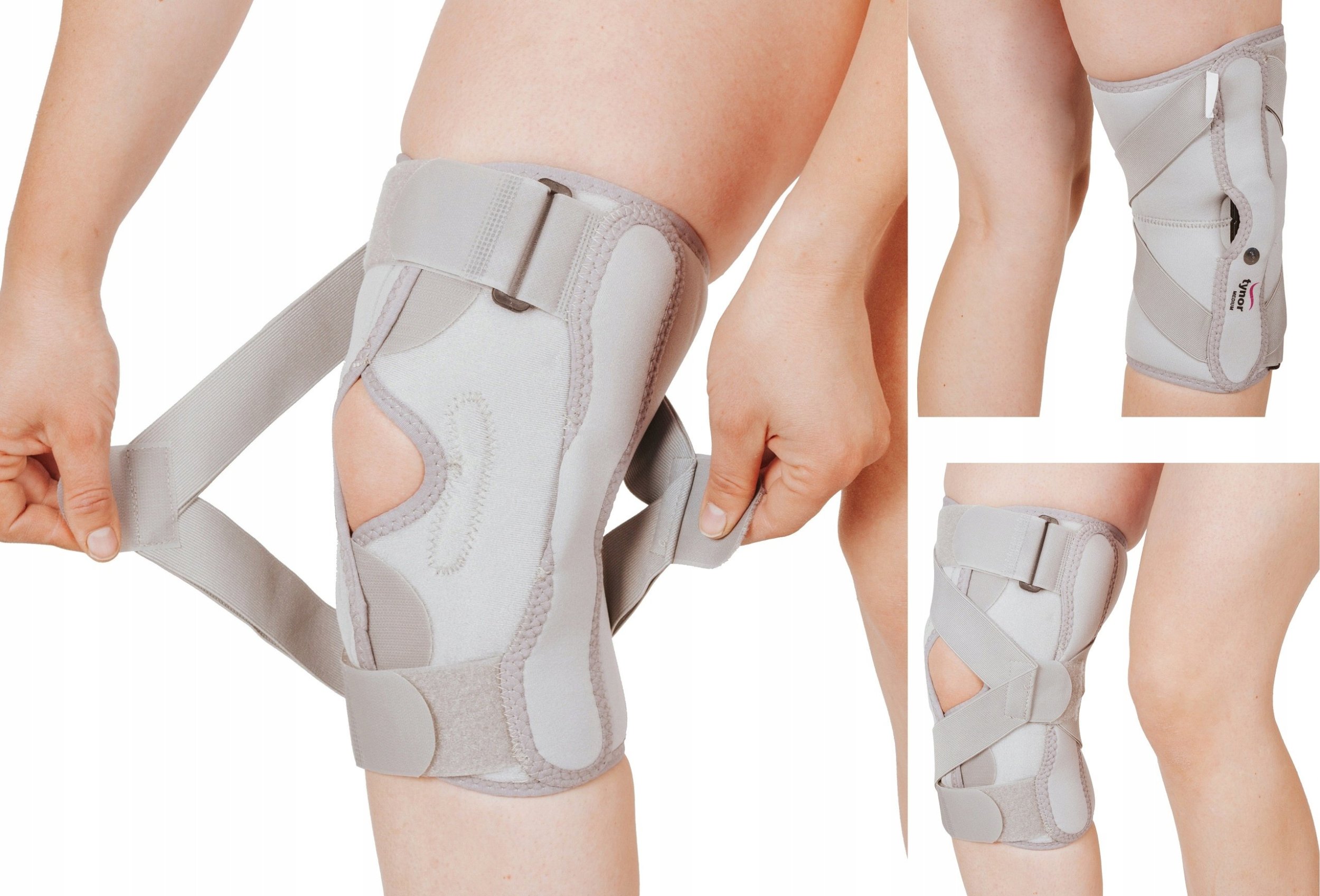 TYNOR Orteza na Szpotawość i Koślawość Stabilizator Stawu Kolanowego - XXL; A