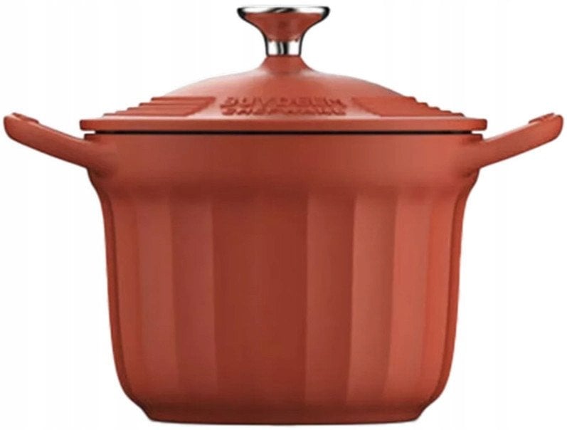 BUYDEEM Emaliowane naczynie żeliwne 1,8L, model CP541, kolor Koi Red
