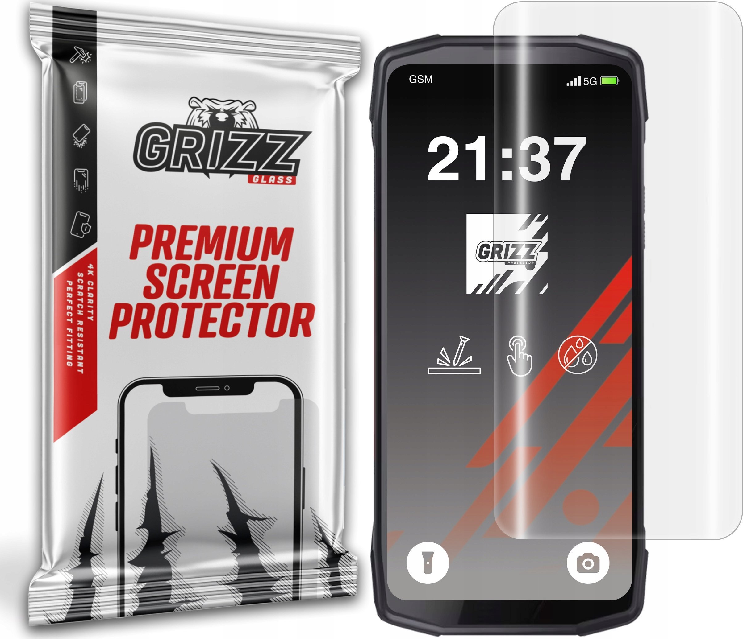 Folia hydrożelowa GrizzGlass Hydrofilm do Cubot King Kong Star