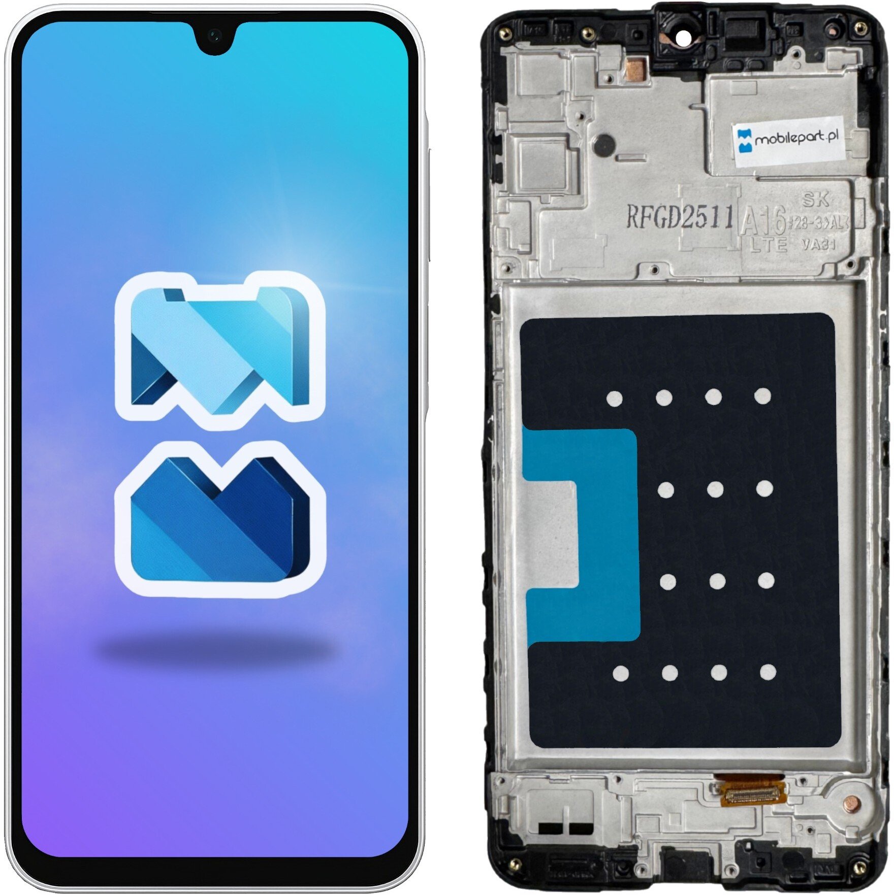 Wyświetlacz do Samsung Galaxy A16 4G LCD SM-A165F Ekran Incell Ramka