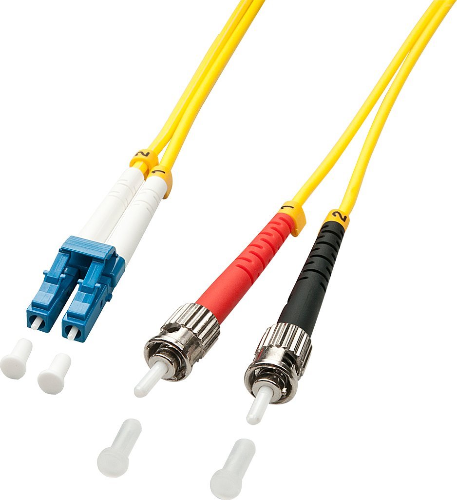 Lindy LINDY LWL-Duplexcable LC/ST 3m 9/125, Singlemode - 47462