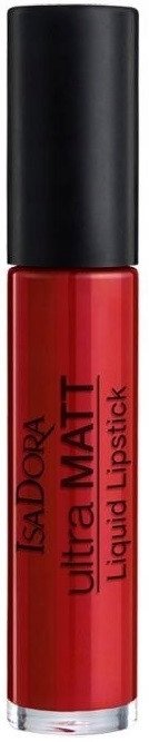 IsaDora Ultra Matt Liquid Lipstick 20, Red Romance, 7 ml For Women