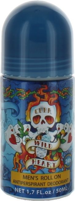 Cuba CUBA ORIGINAL Cuba Wild Heart DEO ROLL-ON 50ml