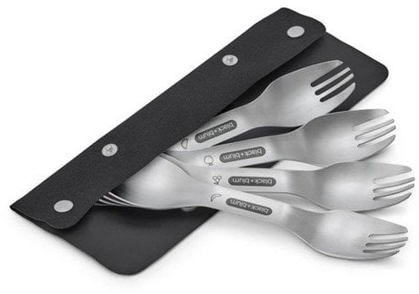 BB-Zestaw 4 sztućców stalowych 5el. NEW