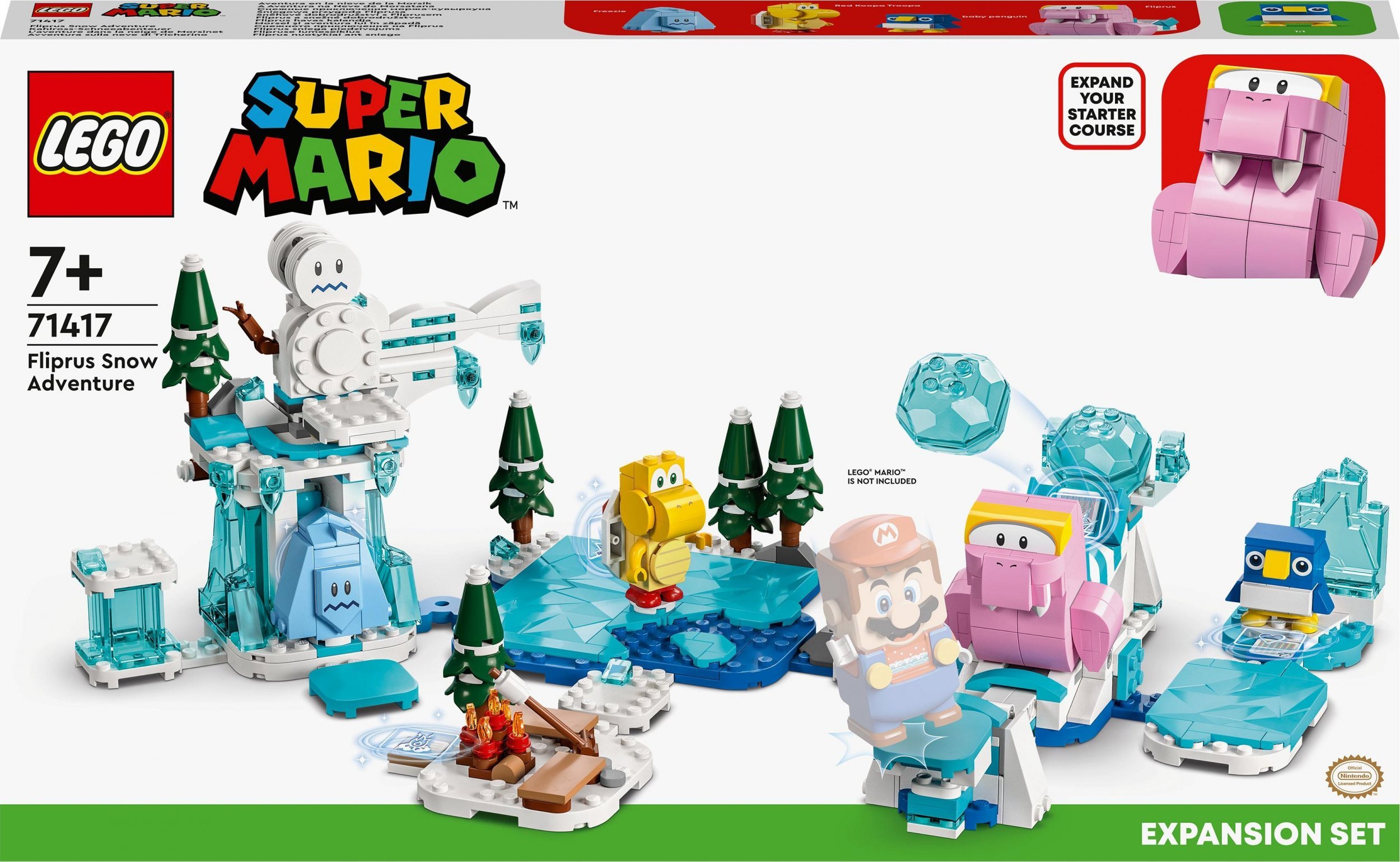 LEGO Super Mario Śniegowa przygoda Fliprusa - Zestaw rozszerzający (71417)