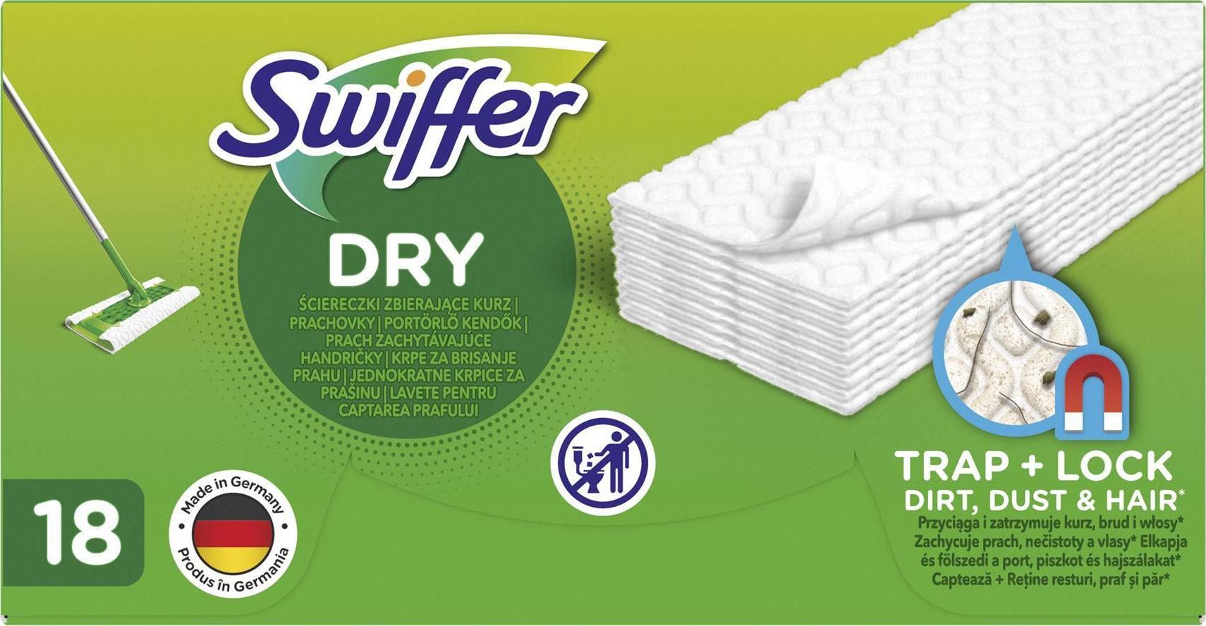 Swiffer SWIFFER Sciereczki zbierajace kurz wklady wymienne 18 szt.