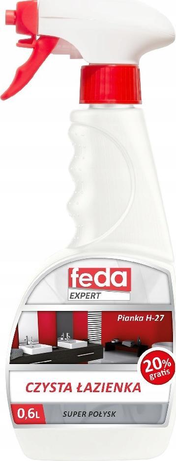 Feda Płyn Do Łazienki Do Mycia Czyszczenia Spray 600ml Czysta Łazienka Feda