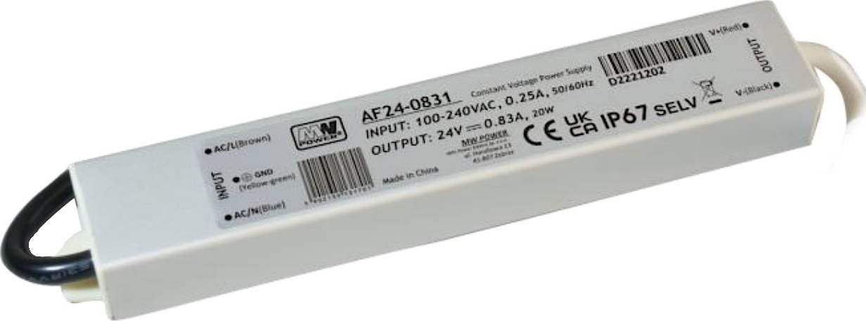 AF24-0831 - Zasilacz LED 20W IP67