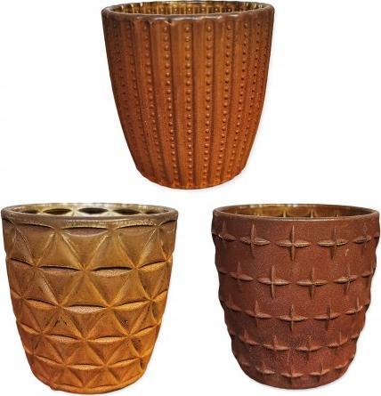 Kaemingk Świecznik szklany tealight 7,5 cm mix