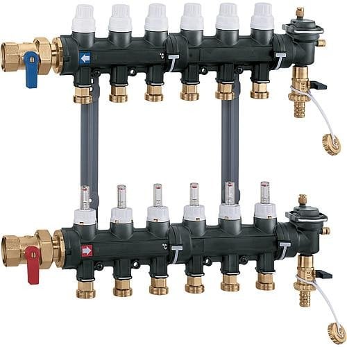 ZESPOL ROZDZIELACZY B/SKRZYNKI 1' GW ILOS WYJSC 6