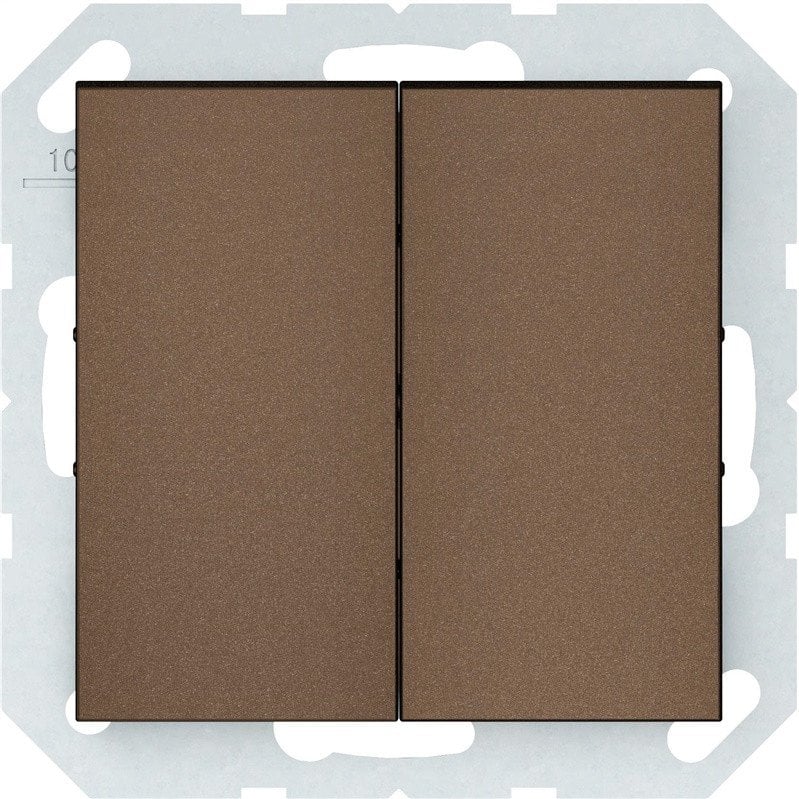 SWITCH 2 GANGS MOCHA P510-020-02 QR 1000