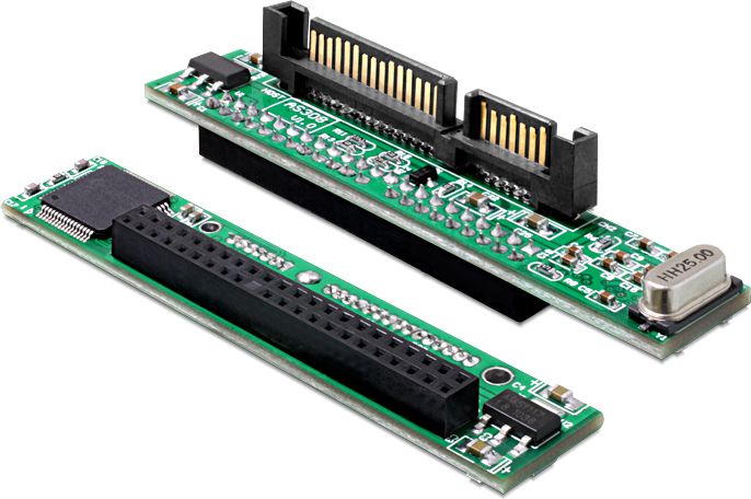 Delock IDE - SATA, Zielony (61987)