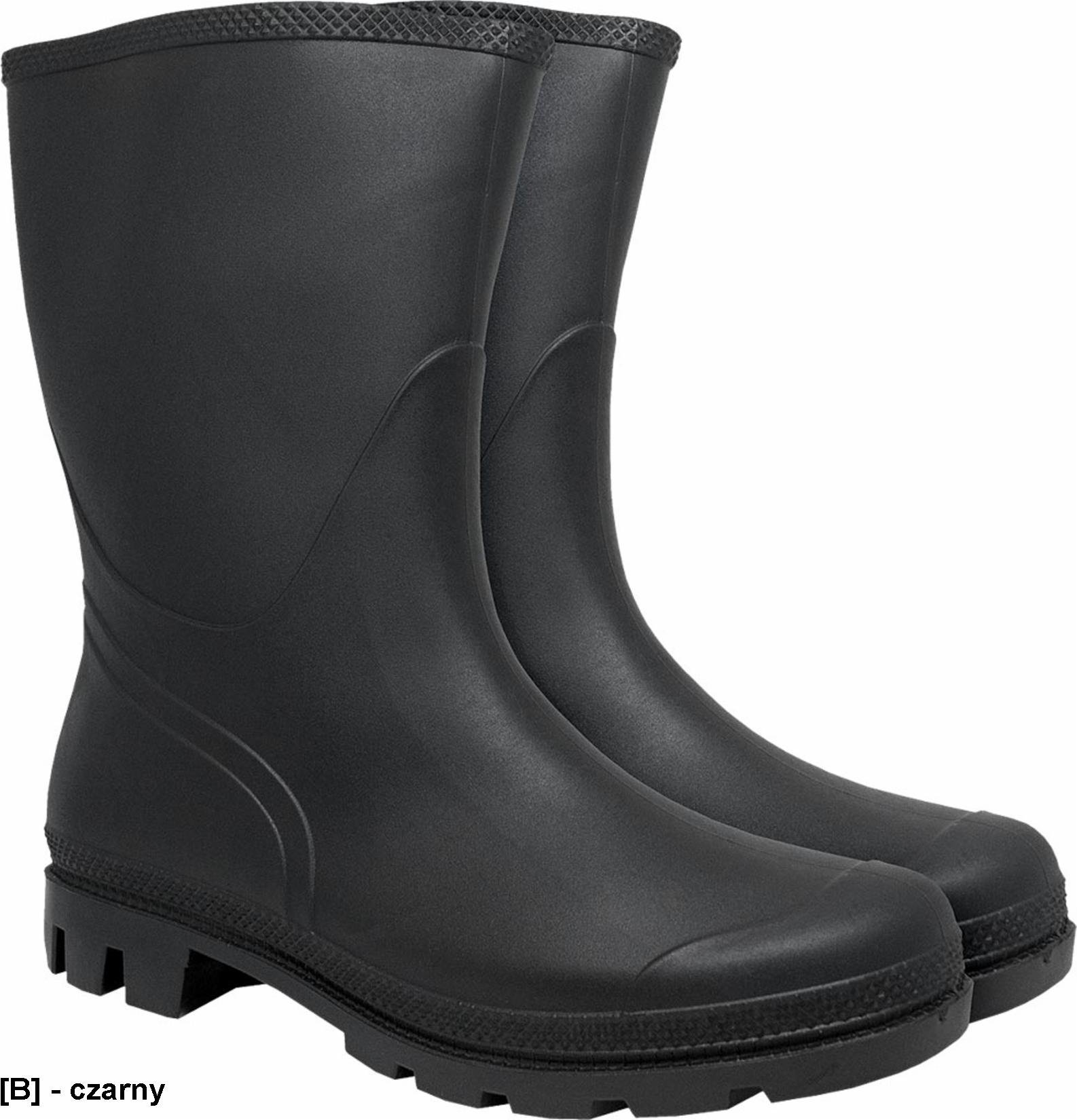 R.E.I.S. BGPCVTRON O4 SRC - wysokie buty zawodowe, wysoka jakość PCV, rozmiar 41