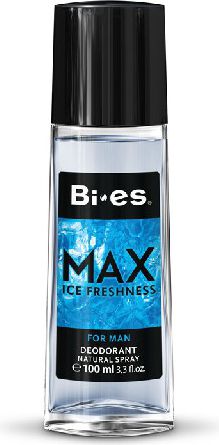 Bi-es Max Ice Freshness for men Dezodorant w szkle 100ml