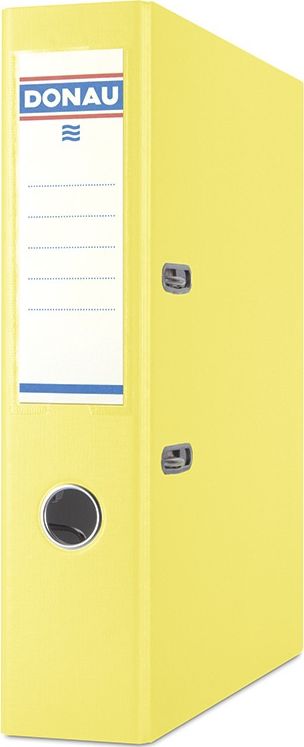 Segregator Donau Master dźwigniowy A4 75mm żółty (WIKR-975448)