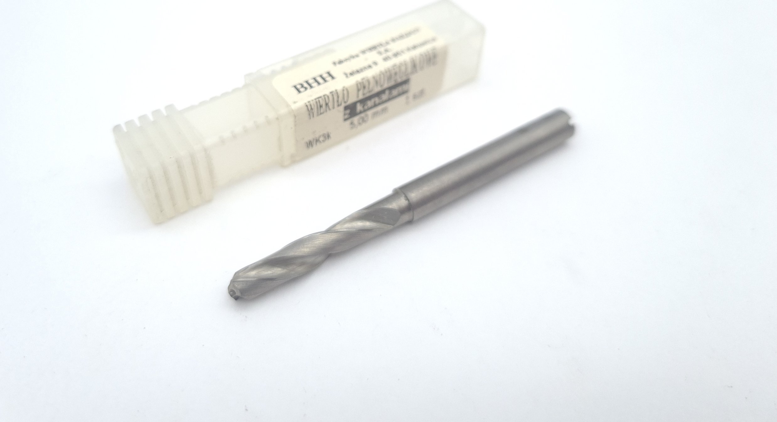 Wiertło węglikowe Baildon DIN 6537 K WK3 5 mm, VHM TiAlN, 66-28 mm