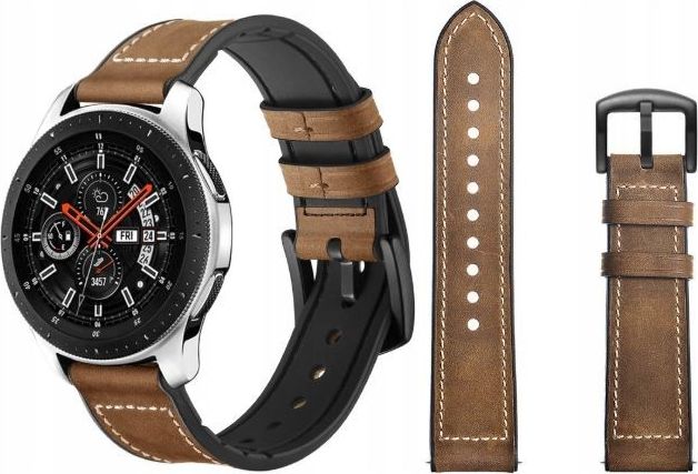 Best Accessories UNIWERSALNY PASEK SKÓRZANY 22MM BROWN