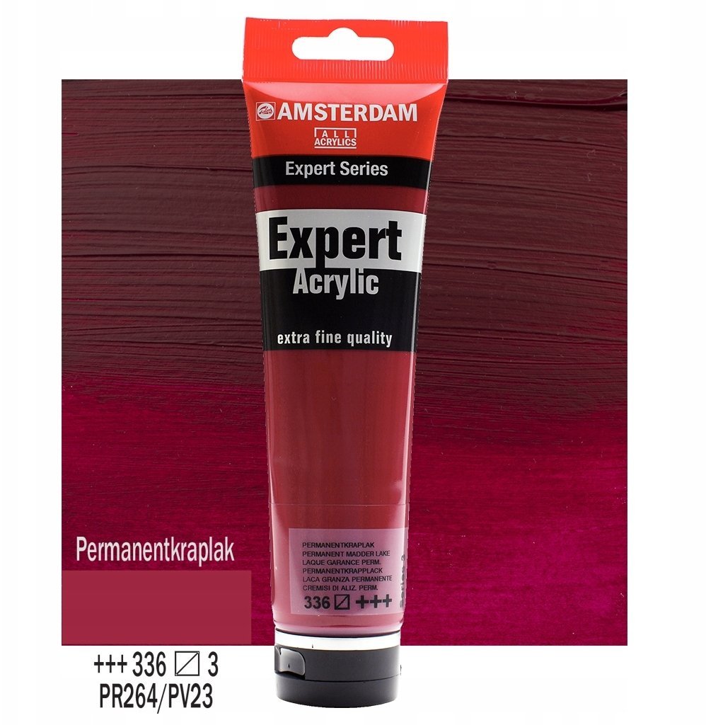 Amsterdam Expert Series Acrylic Tube Permanent Madder Lake 336